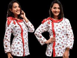 Trend model baju batik modern untuk wanita gemuk terbaru 2020. Model Baju Batik Kantor Lengan Panjang Wanita Modern Youtube