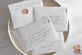 The man's name always appears first when addressing an envelope to a married couple. Guide To Addressing Wedding Envelopes Handwritten Vs Printed Calligraphy Love Lavender