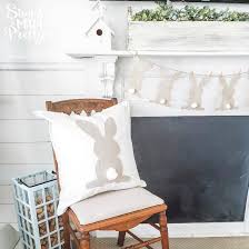 I don't need any of the shading that you see in typical google images of 'crescent moon', just a solid border crescent moon. Diy Felt Easter Bunny Banner Pillow With Free Printables Simple Made Pretty