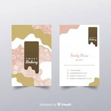 A cake so yummy, it will fill your tummy. Free Vector Cake Shop Business Card