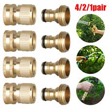 How to repair male end of garden hose. Bewassern Garden Hose Repair Coupling 3 4 Male Female Poly Hose End Lot New 2 Sets Garten Terrasse Bitsouls Ru