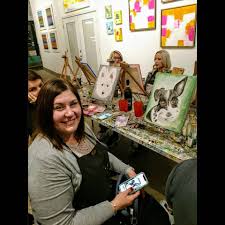 A portrait of your best friend! Paint Your Pet Parties Happy Trees Painting
