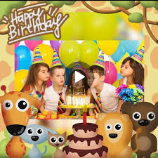 Copia su url y felicítale con un cumpleaños feliz en forma de video. Feliz Cumpleanos Video Con Fotos Y Musica For Android Apk Download