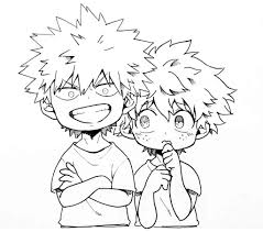 You can now print this beautiful my hero academia mha bakugou and deku by lucyconejita coloring page or color online for free. My Hero Academia Coloring Pages 80 Pictures Free Printable