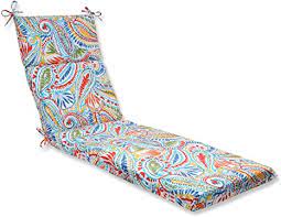 Pillow perfect outdoor chaise lounge cushion. Amazon Com Pillow Perfect 572673 Outdoor Indoor Ummi Chaise Lounge Cushion 72 5 In L X 21 In W X 3 In D Multicolored Home Kitchen