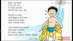 Published at the web's largest poetry site. Curiousaves Spokenenglish Audiobook Class 1 Chapter 2 After A Bath English Poem Youtube