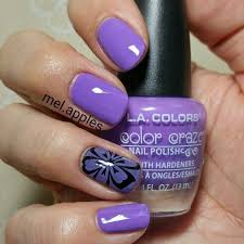 L A Colors Color Craze Purple Passion Cnp612 A Nail Colors La Colors Nail Polish Nail Polish