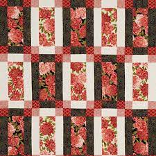 Framed Rectangles Quilt Floral Quilt Patterns Quilt Patterns Flower Quilts