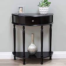 Small half round console table. 15 Different Types Of Foyer Tables Elist10