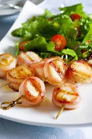 Bacon Wrapped Scallops Recipe From Ledson Winery And Vineyards Appetizer Recipes Recipes Bacon Wrapped Appetizers