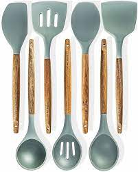 Top 10 Best Silicone Spatula Sets In 2021 Reviews Hqreview Silicone Kitchen Utensils Silicone Cooking Utensils Silicon Utensils