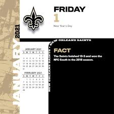 New orleans saints trivia questions and answers. New Orleans Saints Desk Calendar Calendars Com