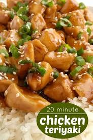 One Pan Chicken Teriyaki Is The Fastest Dinner Ever Only 20 Minutes One Pan And A Few Simple Ingredients Ar Chicken Recipes One Pan Chicken Teriyaki Chicken