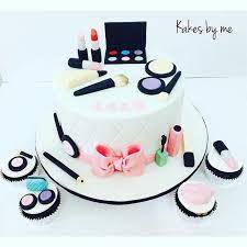 Birthday cakes whether you're celebrating your little one's first birthday or your grandmother's 100th, we've got the perfect cake for every celebration. Kakes By Me Girlish Make Up Cake Cake Makeup Birthday Cakes