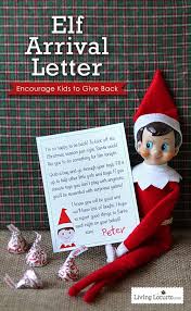 Don't touch him with your hands. 7 Best Elf On The Shelf Arrival Ideas Christmas Elf Printables Video