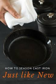 How To Season Cast Iron Skillet My Tasty Curry Seasoning Cast Iron Season Cast Iron Skillet Cast Iron Skillet