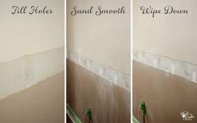 Then using a sturdy putty knife get in behind the chair rail, and then using a screwdriver or, anything else to pry it off, put the screwdriver on the putty knife using that as a block. How To Remove Chair Rail Part 2 House Cleaning Tips Window Cleaning Tips Chair Rail