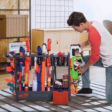 The best nerf guns are fast, furious and unbelievably fun. Nerf N Strike Elite Blaster Rack Smyths Toys Superstores