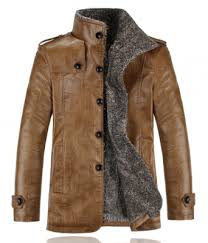 Check spelling or type a new query. Manteau Cuir Homme Avec Fourrure Interieur Mi Long Tendance Hiver