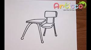 May 30, 2020 · how to draw a dining table and chairs step by step for kids 1.draw the tablecloth first. How To Draw A Desk And Chair Step By Step For Kids Youtube