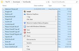 Download How To Install Multiple Fonts At Once On Windows Creative Fabrica SVG Cut Files