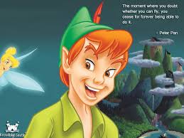The Moment Where You Doubt Whether You Can Fly You Cease For Forever Being Able To Do It Peter Pan Peter Pan Peter Pan Disney Disney