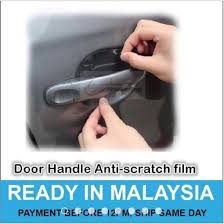 Memperkecil human error sebagai operator palang pintu kereta dan kelalaian pengguna. Ready Stock 4pcs Anti Gores Handle Pintu Kereta Car Handle Protection Films Auto Accessories On Carousell