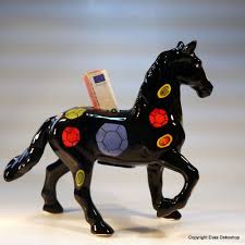 Pferdespardose Xxl Pferd Figur Reitsport Pferde Keramik Neu Pferd Pferd Und Reiter Pferde