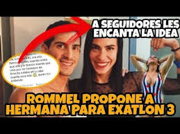 Rommel pacheco decidió formar parte del equipo de famosos luego de participar en los juegos. Rommel Pacheco Propone A Su Hermana Para Tercera Temporada De Exatlon Mexico Youtube