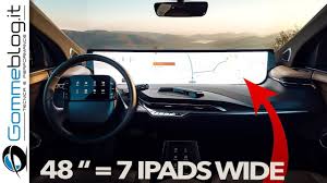 Byton M Byte Interior How Works The 48 Inch Display It Works Byte New Cars