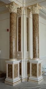Finti Marmi Legni Imitazione Materiali Decorazioni Artistiche Pillar Design Classic Interior Design Luxury Decor