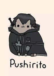 Maybe you would like to learn more about one of these? Kirito Pusheen Cat Sword Art Online Dessin Kawaii Illustrations