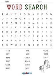 We've gathered 20 words all sixth graders are taught in schools — do you know what they all mean? Printable 2nd Grade Word Search Cool2bkids