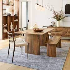Woodenstreet presents solid wood dining table set 4 seater in multiple styles like traditional, contemporary, modern and loft. Buy Online Anton Solid Wood Dining Table Now West Elm Uae