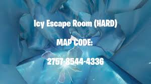 Fortnite escape room maps code. Icy Escape Room Hard Fortnite Creative Escape Map Youtube