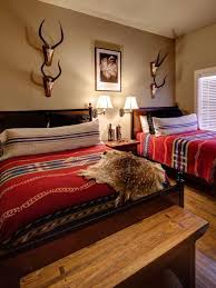 Usually ships within 6 to 10 days. Western Bedroom Interior Home Decor Bedroom Southwestern Bedroom Lodge Bedroom