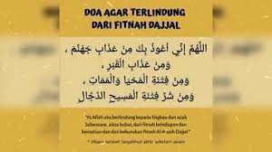 Doa tahiyat akhir menjadi salah satu bacaan yang diucapkan dalam sholat. Doa Memohon Dijauhkan Dari Fitnah Dajjal Youtube