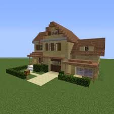 American Suburban Home 2 Grabcraft Your Number One Source For Minecraft Buildings Blueprints Tips I Modern Suburban House American Houses Modern Mansion