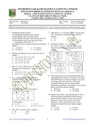 Juragan les matematika kelas 6. Soal Uts Matematika Kelas 7 Semester 2 Juragan Les Aritmatika