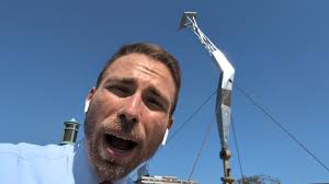 Great clip from Meteorologist Drew Anderson talking about Benjamin  Franklin's kite & key experiment in front of the sculpture at the Ben  Franklin Bridge. That “statue” is Isamu Noguchi's "Bolt of Lightning…