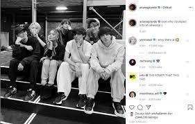 Tak cuma mereka, fans bts pun ikut melontarkan . Bts Dekat Dengan Ariana Grande Yeri Red Velvet Blak Blakan Ngaku Cemburu