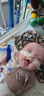 Praying for our precious Little Heart Warrior Grayson and his Mighty Momma  Bear Lauren Danielle Winters , asking our Father God for completely remove  Grayson from the ventilator, meet all goals, home
