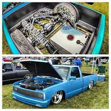 Pin By Shea H On S10s Lowrider Trucks Mini Trucks Chevy S10