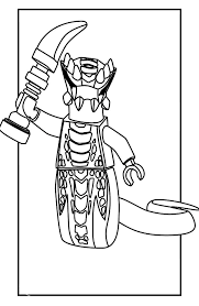 De kleurplaat van lego speciaal voor jouw!. Pythor Ninjago Coloring Page Novocom Top