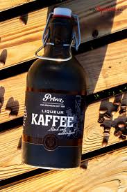 Kaffee Likor Hausgemachte Schnaps Flaschen Kaffeebohnen