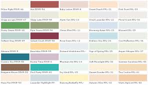 Disney Paint Color Names Behr Paints Chip Color Swatch