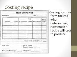 To save you the hassle of manually calculating food cost for a recipe, we've put together a free recipe food cost calculator excel sheet that can automate the entire process. Notes On Calculating Food Costs For Recipes 4