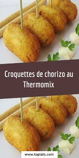 Croquettes De Chorizo Au Thermomix En 2020 Livre De Recette Thermomix Aperitif Dinatoire Thermomix Recettes De Cuisine