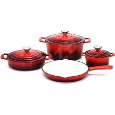 Wood with a live edge brings the feel of the forest indoors. Cs Solingen Xanten 7pcs Cast Iron Cookware Set Cookware Set Alzashop Com