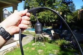 Using A Cable To Hang String Lights Concord Carpenter
